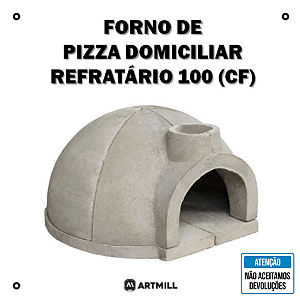 Forno de Pizza Domiciliar Refrat. 100 (CF)