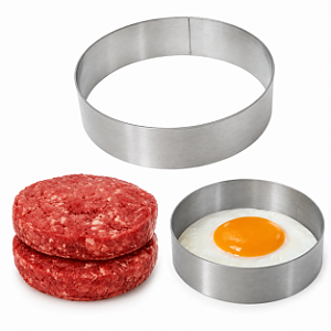Anel Aro Modelador de Hambúrguer INOX – ArtMill