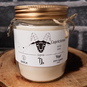 Vela Aromática - Signo Capricórnio