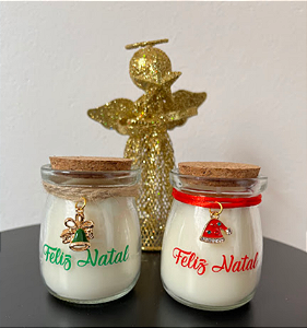 Kit Velas de Natal Duas Cores