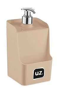 DISPENSER PORTA DETERGENTE SLIM CAPUCCINO 18CM