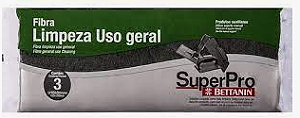 Fibra Limpeza Uso Geral Super Pro BETTANIN C/3