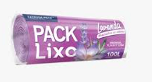 Saco Para Lixo 100 L Lavanda Pack Lixo Top