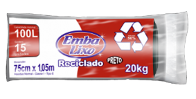Saco Para Lixo 100L Embalixo
