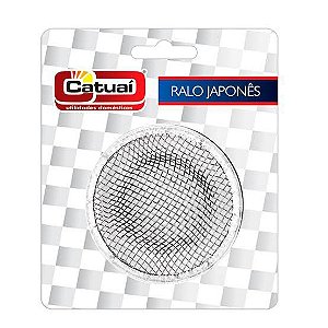 Ralo Japonês Galvanizado Pequeno para Pia