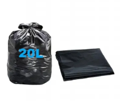 Saco Para Lixo 20 Litros Preto Nacio