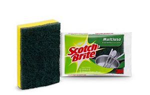 Esponja Df Scothc Brite 3M 1 Unidade