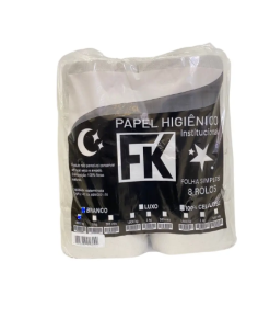 Papel Higiênico 8 Rolos FK Rolão