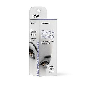 Removedor de henna glance (20ml) - Rare Way