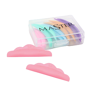 Pads coloridos de silicone para lash lifting - Master