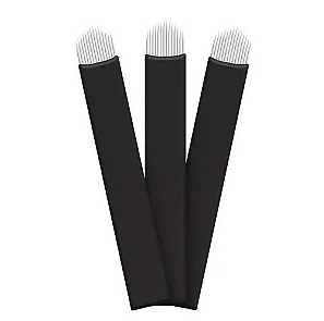 Lâmina U flex 14 pontas 0,18mm (preta)