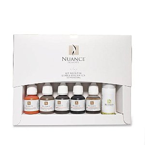 Kit pigmentos Nuance Essential orgânico - 5 ml