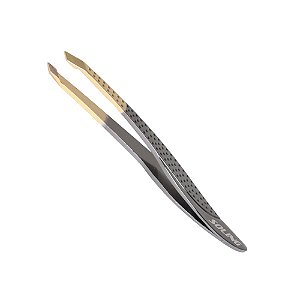 Pinça reta gold titanium (Ref. 49) - Soling