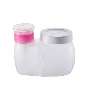 Porta algodão com dosador (120ml) - Dompel