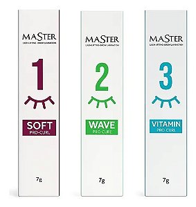 Kit master pocket lash lifting de cílios e brow lamination