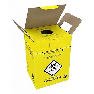 Caixa coletor de material perfurocortante (3 L) - Descarbox