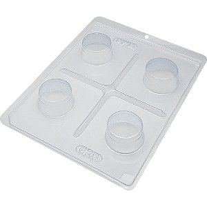 BWB Forma para chocolate Mini Pao de mel cod 829 (3 Partes "01 de silicone")