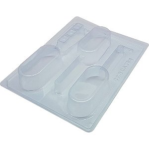 BWB Forma para chocolate Paleta Gourmet (3 Partes "01 silicone")cod 9818