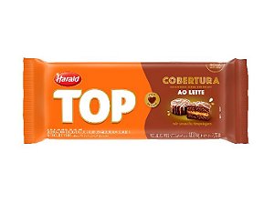 Barra de Chocolate Top ao Leite 1.010kg Cobertura - Harald