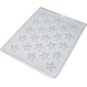 BWB Forma para Chocolate Mini Estrela (Acetato) cod 9297