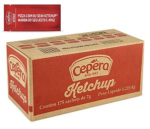 Ketchup Cepera Sache de 7g c/ 175 unids