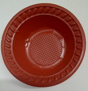 Prato Fundo Cumbuca Vermelho 12cm c/ 10 unids - Louri Festas (SDF)