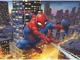 Painel TNT Homem Aranha Mod 2 1,40 x 1,03m - Piffer