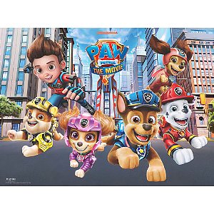 Painel TNT Patrulha Canina Filme 1,40 x 1,03m - Piffer