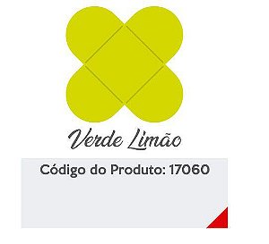 Forminha 4 Petalas P Verde Limão Cod 17060 (3,4 x 2,5 cm) c/ 50 unids - Funfestas