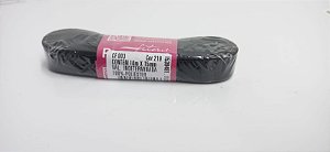 Fita de Cetim Preto CF003 219 10m x 15mm - Progresso