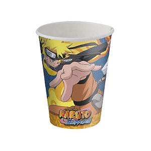 Copo Naruto 200ml c/ 08 unids - Festcolor