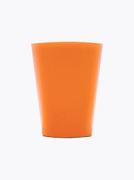 Copo Laranja Neon 300ml Pic 300 c/ 10 unids - Plastilânia