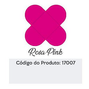 Forminha 4 Petalas P Rosa Pink 17007 c/ 50 unids - Funfestas