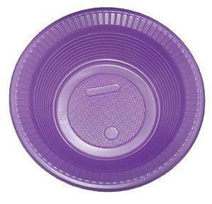 Prato Fundo Cumbuca Roxo Perolado 15cm c/ 10 unids PFRP-15 - Bello Festas