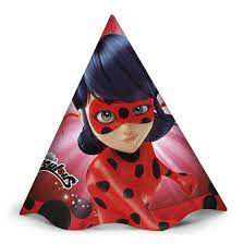 Chapéu Ladybug Miraculous c/ 08 unids - Regina