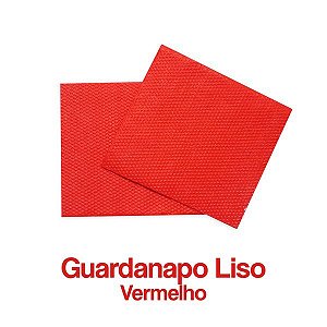 Guardanapo de Papel Colorido Vermelho c/ 50 unids 19,5 x 21,5cm - Plac