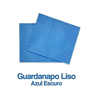 Guardanapo de Papel Colorido Azul Escuro c/ 50 unids 19,5 x 21,5cm - Plac