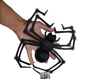 Aranha de Plástico Viuva Negra Decorativa - Brasilflex