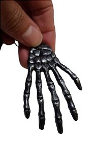 Varal Mão de esqueleto Halloween c/ 12 peças Black - YDH