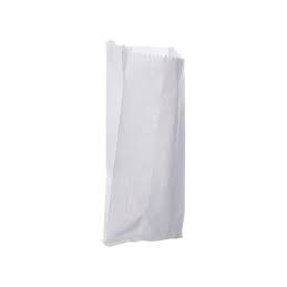 Saco de Papel Branco(Monolucido) Pipoca n°3 16x8cm c/500 unds - Big Pel