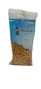 Confeito Pérola  Dourado Pequena Comestível 60g - Morello