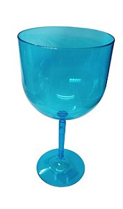 Taça de Gin 550ml Azul Transparente - Deluma