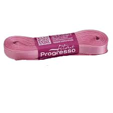 Fita de Cetim Rosa Escuro 240 CF002 10m x 10mm (1cm) - Progresso