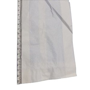 Saco Branco Viagem 1 - 19x18cm c/ 500 unids 25 gramatura- Mtel