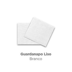 Guardanapo de Papel Grande Branco c/ 50 unids 29 x 31cm - Plac