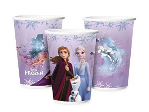 Copo Papel Frozen Disney 180ml c/ 12 unids - Regina