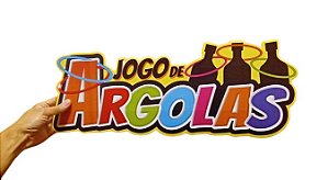 Placa Decorativa Jogo de Argolas 48x17cm ref 60.32 c/ 01 unid Junino - NC Toys
