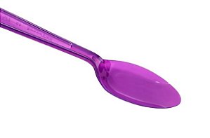 Colher Master Roxo c/ 50 unids descartavel  - Prafesta