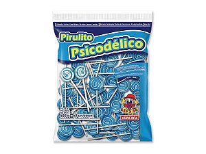 Pirulito Psicodélico Azul c/ 50 unids - Santa Rita