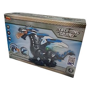 Brinquedo Dinossauro Cyber Dino Spray ( Luzes, Sons, Anda) - Zoop Toys
